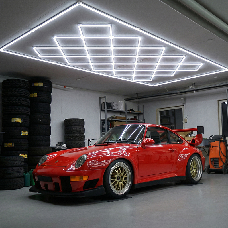 Diamond LED Ceiling Linear Light - Detailing Light